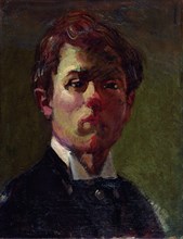 Self-Portrait, 1898. Creator: Dufy, Raoul (1877-1953).