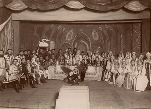 Participants of the production "Russian Wedding", Krasnoyarsk amateurs of dramatic art, 1895. Creator: Unknown.