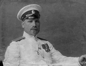 Georgii Iakovlevich Sedov, 1912. Creator: Nikolay Vasilyevich Pinegin.