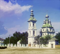 Church in Petrozavodsk, 1915. Creator: Sergey Mikhaylovich Prokudin-Gorsky.
