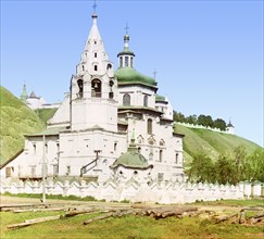 Church of the Holy Mother of God (from other side), Tobolsk, 1912. Creator: Sergey Mikhaylovich Prokudin-Gorsky.
