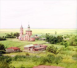 Church of Boris and Gleb, Suzdal, 1912. Creator: Sergey Mikhaylovich Prokudin-Gorsky.