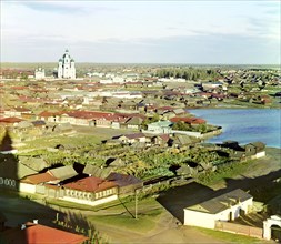 View of Kasli, 1910. Creator: Sergey Mikhaylovich Prokudin-Gorsky.