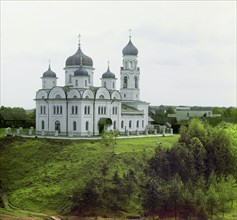 Torzhok: Church of Michael the Archangel, 1910. Creator: Sergey Mikhaylovich Prokudin-Gorsky.