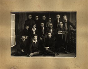 Group portrait, 1929. Creator: Unknown.
