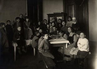 Minsk: Meeting of the children's executive committee, 1920-1929. Creator: Unknown.