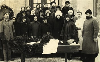 Funeral of Walter Leman, 1922-1926. Creator: Unknown.