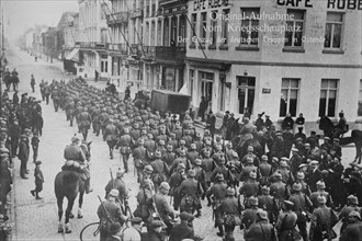 Germans in Ostend, between 1914 and c1915. Creator: Bain News Service.