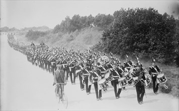 Aldershot - recruits on practice hike, between c1910 and c1915. Creator: Bain News Service.
