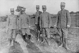 Italian officers, between c1914 and c1915. Creator: Bain News Service.