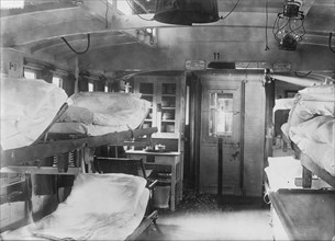 German Hospital R.R. car, between c1910 and c1915. Creator: Bain News Service.