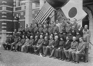 U.S. doctors & nurses in Japan, 1917. Creator: Bain News Service.