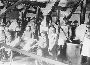 Doeberitz - making stew for prisoners, between c1915 and 1918. Creator: Bain News Service.