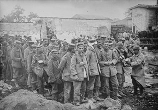 German prisoners, France, between c1915 and 1918. Creator: Bain News Service.