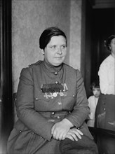 Com'd'r. Marie Bochkareva, 18 Feb 1918. Creator: Bain News Service.