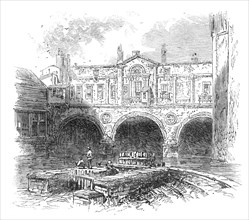 The British Association at Bath: Pulteney-bridge, 1864. Creator: Unknown.