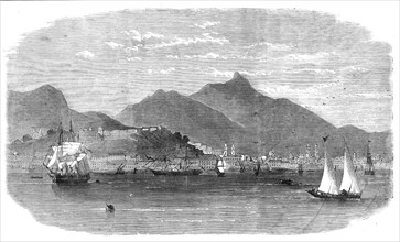 The port and city of Rio De Janeiro, 1864. Creator: Unknown.