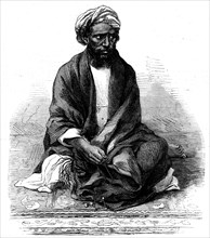 Indian rebel, Zahoor-ool-Hoosein, recently captured, 1862. Creator: Unknown.
