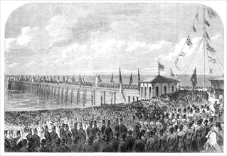 Opening of the new pier at Deal, 1864. Creator: Unknown.