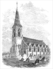 New congregational church at St. Leonards-on-Sea, 1864. Creator: Unknown.