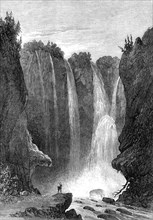Peyton Falls, Alleghany County, Virginia, 1864. Creator: Mason Jackson.