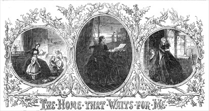 The Home that Waits for Me, 1864. Creator: Unknown.