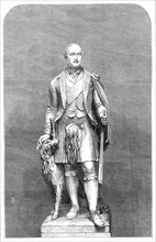 Statue of the late Prince Consort, at Balmoral, by W. Theed, 1864. Creator: Unknown.