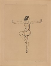 Vera Fokina in the Ballet Cléopâtre by Michel Fokine, ca 1920-1925.