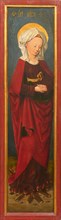 Wing of a triptych: Saint Afra at the stake, c. 1497. Creator: Master of Augsburg (active ca 1497).