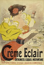 Crème Eclair, entremets exquis instantané, 1895. Creator: Meunier, Henri Georges (1873-1922).