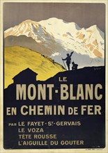 Le Mont Blanc en chemin de fer, 1911. Creator: Meunier, Henri Georges (1873-1922).