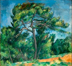 The Great Pine (Le Grand Pin), 1890-1896. Creator: Cézanne, Paul (1839-1906).