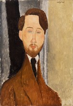Portrait of Léopold Zborowski, 1919. Creator: Modigliani, Amedeo (1884-1920).