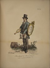 Barometer dealer. From the Series "Cris de Paris" (The Cries of Paris), 1815. Creator: Vernet, Carle (1758-1836).