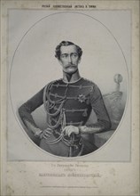 Portrait of Maximilian de Beauharnais, 3rd Duke of Leuchtenberg (1817-1852). Creator: Timm, Wassili (George Wilhelm) (1820-1895).