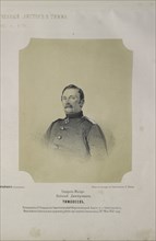 Portrait of General Nikolai Dmitrievich Timofeyev (1799-1855), 1855. Creator: Timm, Wassili (George Wilhelm) (1820-1895).