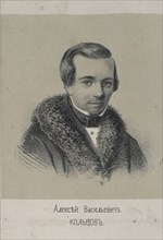 Portrait of the poet Alexei Koltsov (1808-1842), 1861. Creator: Timm, Wassili (George Wilhelm) (1820-1895).