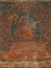 Thangka of Dorje Drolo, 17th century. Creator: Tibetan Culture.