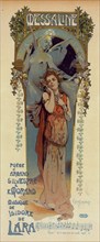 Poster for the opera Messaline by Isidore de Lara, 1899. Creator: Lorant-Heilbronn, Vincent (1874-1912).