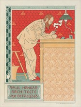 Paul Hankar, 1897. Creator: Crespin, Adolphe (1859-1944).