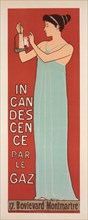 Société Française d'Incandescence par le Gaz (Système Auer), 1896. Creator: Réalier-Dumas, Maurice (1860-1928).