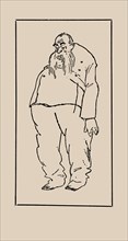 Konstantin Stanislavski as General Krutítsky in the comedy “Even the smartest person can do..., 1910 Creator: Unknown artist.