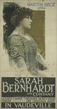 Sarah Bernhardt in Vaudeville, 1912. Creator: Unknown artist.