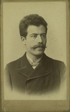 Portrait of composer Gustav Mahler (1860-1911), 1884. Creator: Unknown photographer.