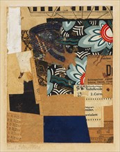 Merzbild , 1926-1928. Creator: Schwitters, Kurt (1887-1948).