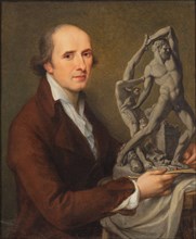 Portrait of sculptor Antonio Canova (1757-1822). Creator: Kauffmann, Angelika (1741-1807).