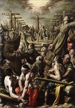 The Martyrdom of Nagasaki, after 1627. Creator: Tanzio da Varallo (Antonio d'Enrico) (around 1582-1633).