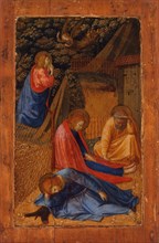Christ on the Mount of Olives, 1428-1429. Creator: Angelico, Fra Giovanni, da Fiesole (around 1400-1455).