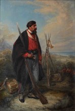 Portrait of Vittore Tasca (1821-1891), 1863. Creator: Carnovali, Giovanni (1804-1873).