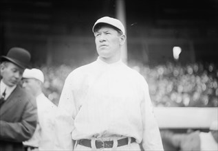 Jim Thorpe, New York NL, at Polo Grounds, NY (baseball), 1913. Creator: Bain News Service.
